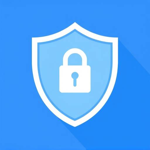 Icono de privacidad que representa un escudo y una llave